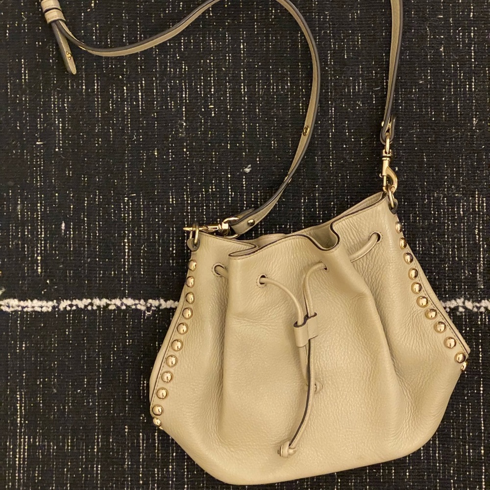 Rebecca Minkoff Studded Leather Bucket Bag